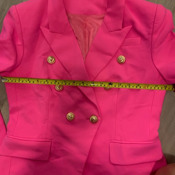 Neon Pink blazer - Picture 10 of 17